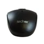 Techair Classic Essential Ratón Inalámbrico RF Ambidiestro para Viajes, 1600 DPI, Botones Ultrasilenciosos, Nanorreceptor, Ergonómico, 3 Botones, Compatible Windows/Mac, Negro