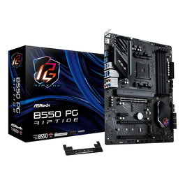 ASRock B550 PG Riptide Placa Base ATX AM4, AMD Ryzen 3000/5000 Series, DDR4 128GB, 2.5GbE Killer, PCIe, M.2, SATA, USB 3.2, HDMI 2.1, Realtek 7.1