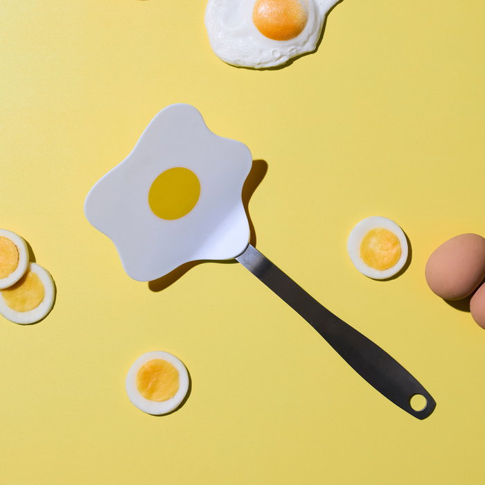 Cook Concept Espátula Forma De Huevo Acero Inoxidable Colección Ludique