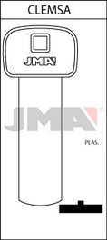 JMA Llaves de Plástico con Imanes MG-6.D