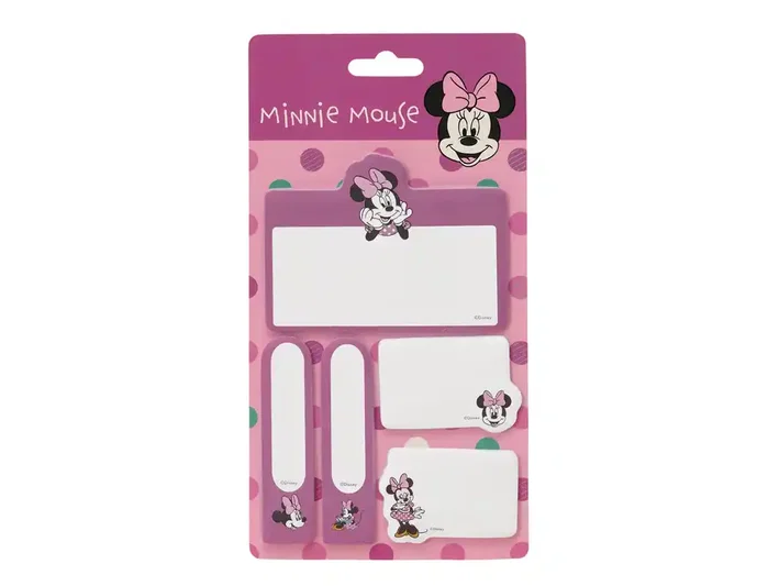 Safta Blíster de notas adhesivas Minnie Mouse 10x20 cm