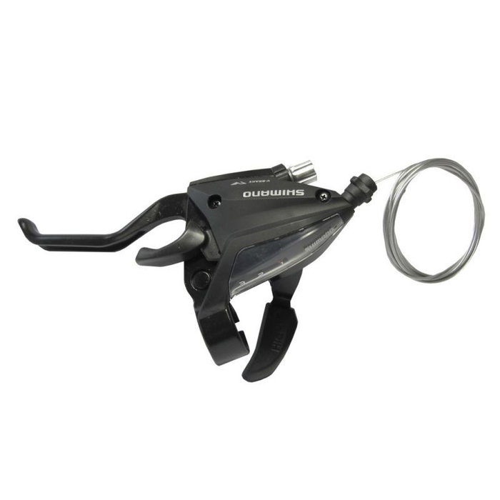 Shimano ST-EF500 Maneta de freno y cambio 3V izquierda para V-Brake 1800mm Shimano ST-EF500 Maneta de freno y cambio 3V izquierda para V-Brake 1800mm