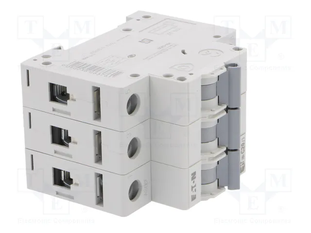 EATON ELECTRIC HN-C20/3 Interruptor magnetotérmico 20A 3 polos 6kA EATON ELECTRIC HN-C20/3 Interruptor magnetotérmico 20A 3 polos 6kA