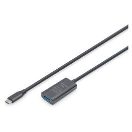 Digitus Cable alargador USB-C a USB-A 5G 5m