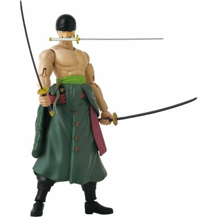 Bandai Figura Anime Heroes - One Piece Zoro Style 3 espadas 17 cm