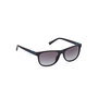 Timberland Gafas de Sol TB9327 02B Hombre Negro Mate Humo Degradado Rectangulares 52mm