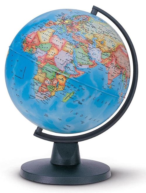 FISICO POLITICO Mini Globo Terráqueo Político 16 cm