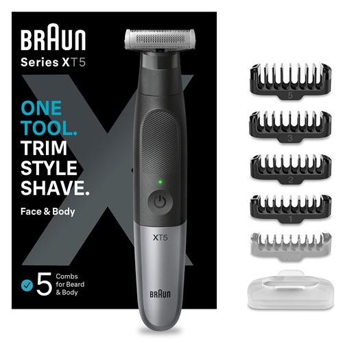 BRAUN - Afeitadora y Perfilador Corporal para Barbería - AFEITADORA CORPORAL Y BARBERO BRAUN - PERFILADOR