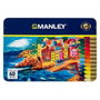 Manley Ceras Edición Especial 60 Aniversario Caja Metálica de 60 Colores