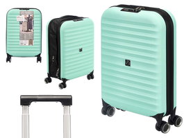 Arte Regal Maleta Plegable con Candado, 37 Litros, Color Turquesa, Dimensiones 40 x 55.5 x 16 cm, 4 Ruedas, Interior Forrado (Set de 3)