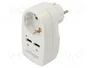 EnerGenie Cargador USB 10W con 2 Puertos USB-A