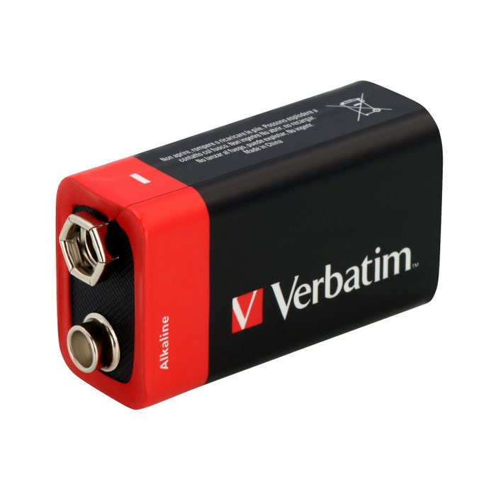Verbatim Pilas Alcalinas de 9V 6LR61 Verbatim Pilas Alcalinas de 9V 6LR61