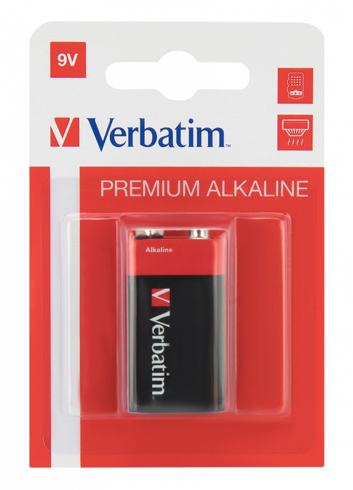 Verbatim Pilas Alcalinas de 9V 6LR61 Verbatim Pilas Alcalinas de 9V 6LR61