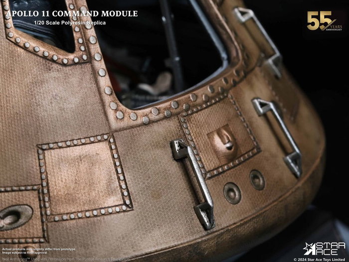 Apollo 11 Réplica 1/20 Command Module (DX) 20 cm