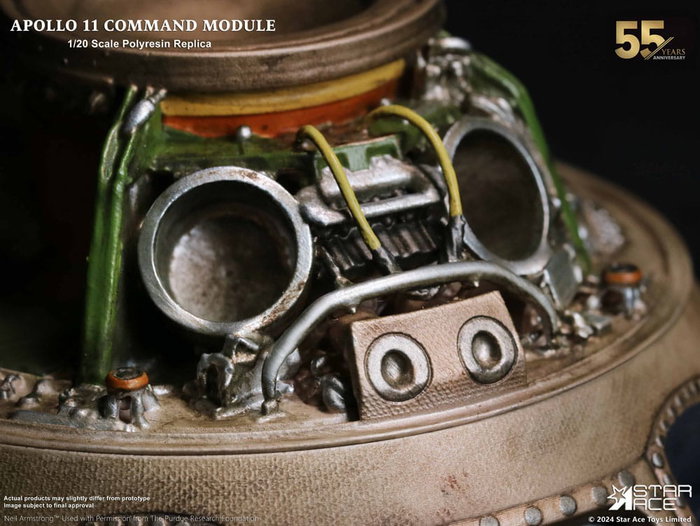 Apollo 11 Réplica 1/20 Command Module (DX) 20 cm