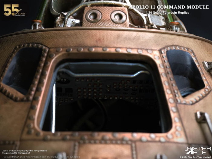 Apollo 11 Réplica 1/20 Command Module (DX) 20 cm
