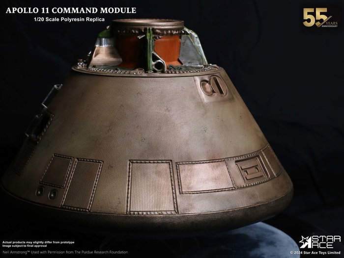 Apollo 11 Réplica 1/20 Command Module (DX) 20 cm