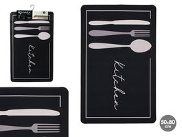 Alfombra Cocina Kitchen Kinvara 50 x 80 cm Poliester (Set de 24)
