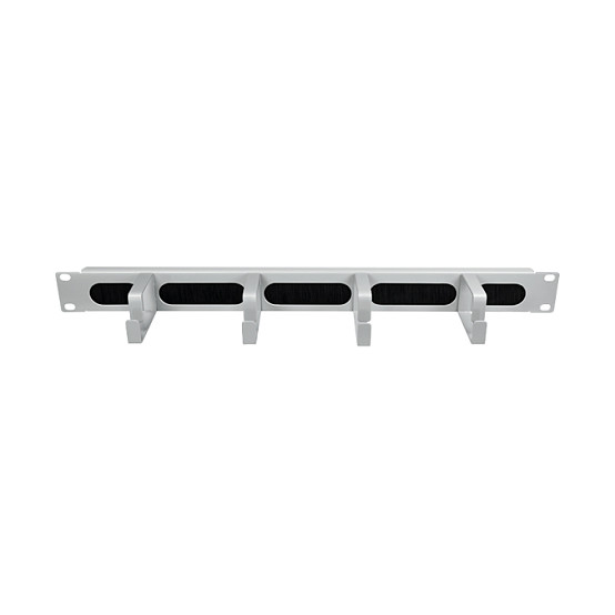 LogiLink Panel de gestión de cables 19 pulgadas 1U con 4 abrazaderas de acero Gris LogiLink Panel de gestión de cables 19 pulgadas 1U con 4 abrazaderas de acero Gris