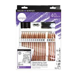 Set Daler Rowney Esbozo Estuche De 40