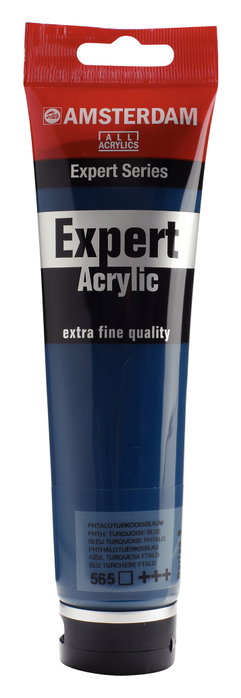 Amsterdam Expert Series Pintura Acrílica Azul Turquesa Ftalo 565, 150 ml Amsterdam Expert Series Pintura Acrílica Azul Turquesa Ftalo 565, 150 ml