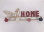 DKD Home Decor Perchero de Pared MDF Rosa