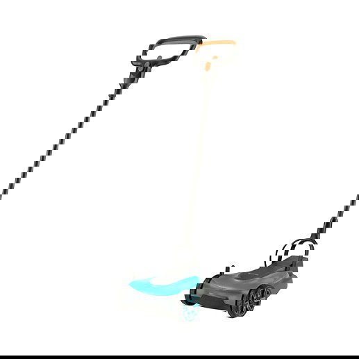 GARDENA HandyMower Cortacésped Manual a Batería de 22 cm 18V para césped hasta 50 m², ajuste de altura 3-5 cm, batería integrada, color Negro/Azul/Naranja GARDENA HandyMower Cortacésped Manual a Batería de 22 cm 18V para césped hasta 50 m², ajuste de altura 3-5 cm, batería integrada, color Negro/Azul/Naranja