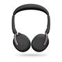Jabra Evolve2 65 Flex - Link380a MS Stereo Auriculares Inalámbricos Híbridos con Cancelación de Ruido Activa