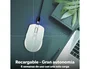 TNB Gradient Ratón Inalámbrico Recargable Dual Connect Azul 1600 DPI
