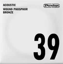 Dunlop Cuerda Acústica Phosphor Bronze .039 92/8 Set de 12 (Set de 12)