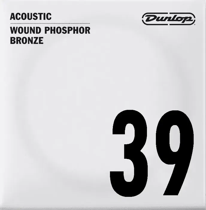 Dunlop Cuerda Acústica Phosphor Bronze .039 92/8 Set de 12 (Set de 12)