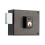 Yale Cerradura de sobreponer 124-a/hp/ 8 Izquierda