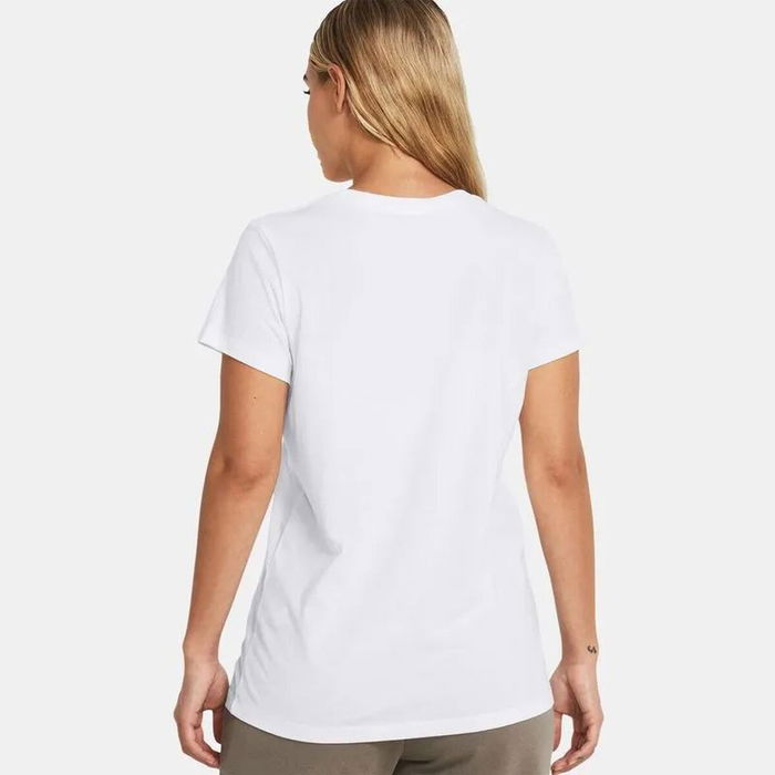 Camiseta de Manga Corta Mujer Under Armour UA Sportstyle Logo Blanco 13-14 Años