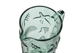 DKD Home Decor Jarra Mediterraneo Turquesa 20 x 12.5 x 7 cm