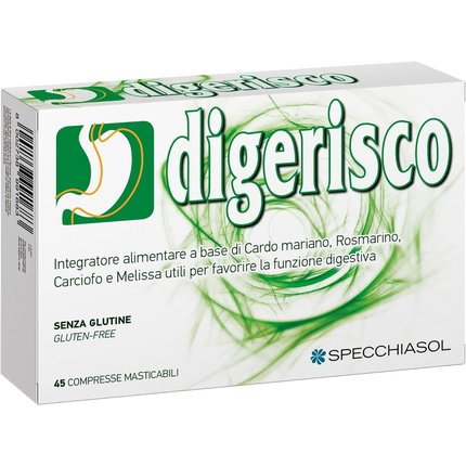 SPECCHIASOL Digerisco 45 comprimidos masticables SPECCHIASOL Digerisco 45 comprimidos masticables