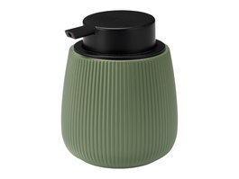 Berilo Dosificador Rayas Abombado Verde 9.5x12x9 cm (Set de 12)