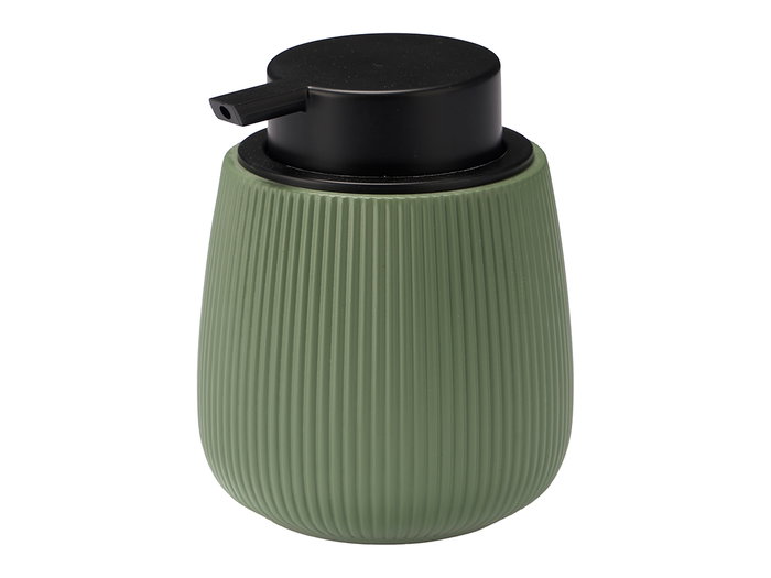 Berilo Dosificador Rayas Abombado Verde 9.5x12x9 cm (Set de 12) Berilo Dosificador Rayas Abombado Verde 9.5x12x9 cm (Set de 12)