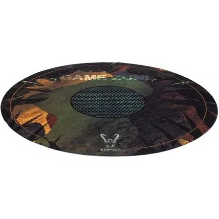 Stinger By Woxter GM26-067 Alfombra Gaming Stinger Floorpad Camuflaje Protector Suelo Sillas Oficina Microfibra Diámetro 120cm