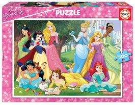 Educa Borrás Puzzle rompecabezas Disney Princesses 500 piezas 17723
