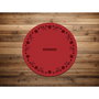 Krinner Alfombrilla de Protección Scratch and Splash 60 cm Rojo