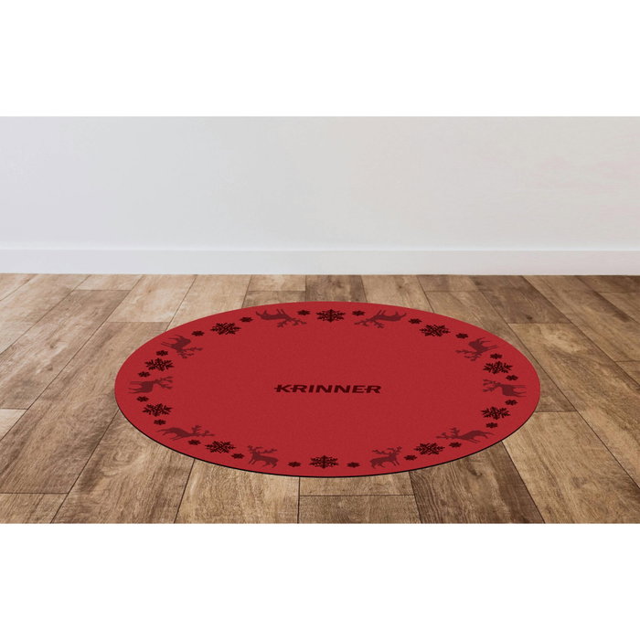 Krinner Alfombrilla de Protección Scratch and Splash 60 cm Rojo