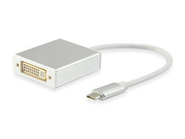 EQUIP ADAPTADOR USB-C MACHO A DVI-I HEMBRA 0,15CM