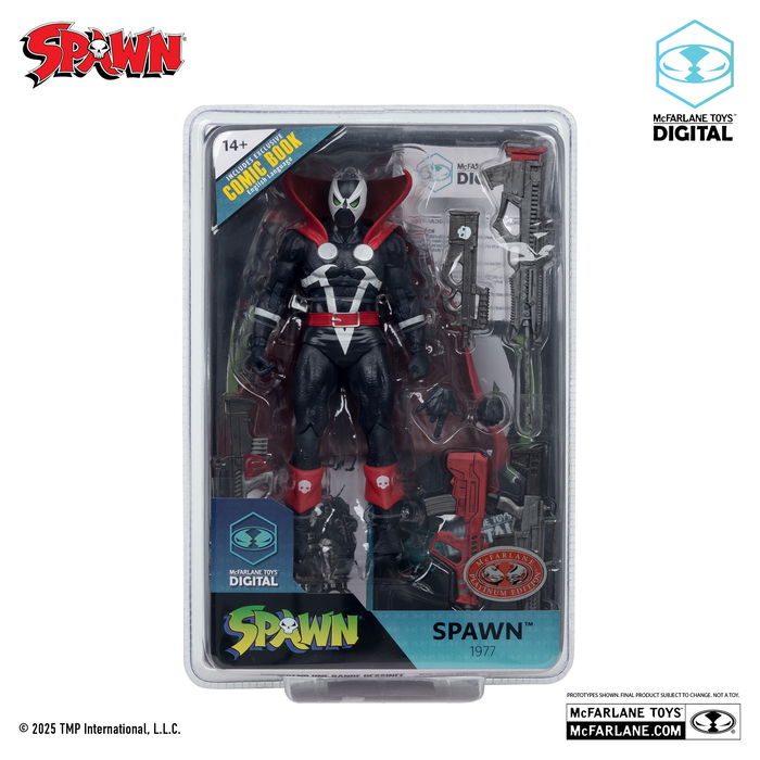 McFarlane Spawn Figura de Acción Coleccionable 7 Pulgadas con Comic (2025) - Licencia Marvel, Multicolor, 177.8 mm McFarlane Spawn Figura de Acción Coleccionable 7 Pulgadas con Comic (2025) - Licencia Marvel, Multicolor, 177.8 mm