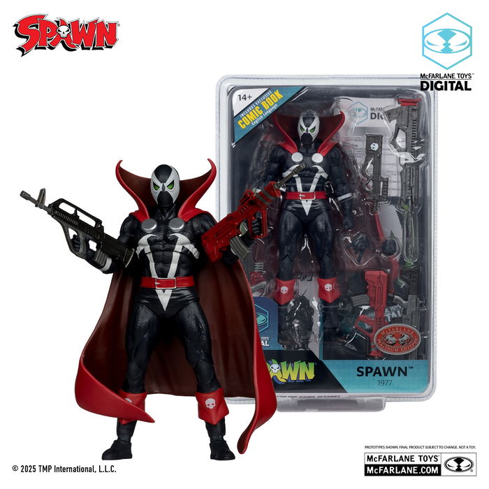 McFarlane Spawn Figura de Acción Coleccionable 7 Pulgadas con Comic (2025) - Licencia Marvel, Multicolor, 177.8 mm McFarlane Spawn Figura de Acción Coleccionable 7 Pulgadas con Comic (2025) - Licencia Marvel, Multicolor, 177.8 mm