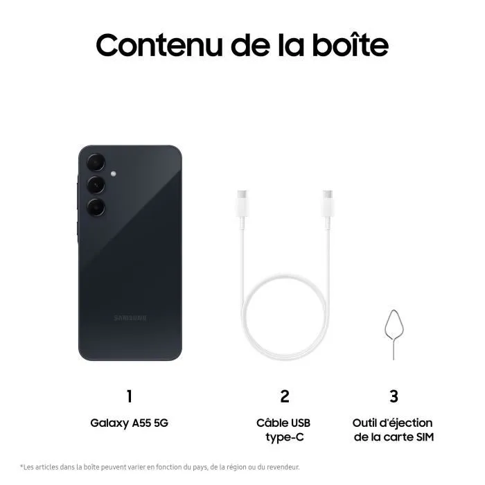 Samsung Galaxy A55 5G 256GB 8GB RAM Azul Marina