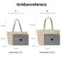 tomtoc Terra-T38 Laptop Tote Bag 16 inch sand