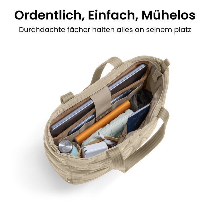 tomtoc Terra-T38 Laptop Tote Bag 16 inch sand
