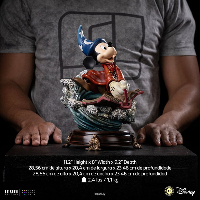 Disney Classics Estatua 1/10 Deluxe Art Scale Vintage Collection Sorcerer Mickey 28 cm Disney Classics Estatua 1/10 Deluxe Art Scale Vintage Collection Sorcerer Mickey 28 cm