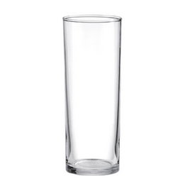 ARC Laredo Vaso Tubo - Vidrio Tensionado, 30 cl / 165 mm Alto, Diámetro 60 mm, Borde Grueso (Set de 24)