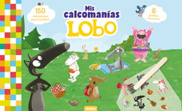 AUZOU EDITIONS Mis calcomanías de Lobo, Orianne LALLEMAND - AUZOU EDITIONS